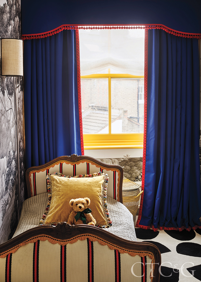 Bold Colors And Prints In Kids Room Design