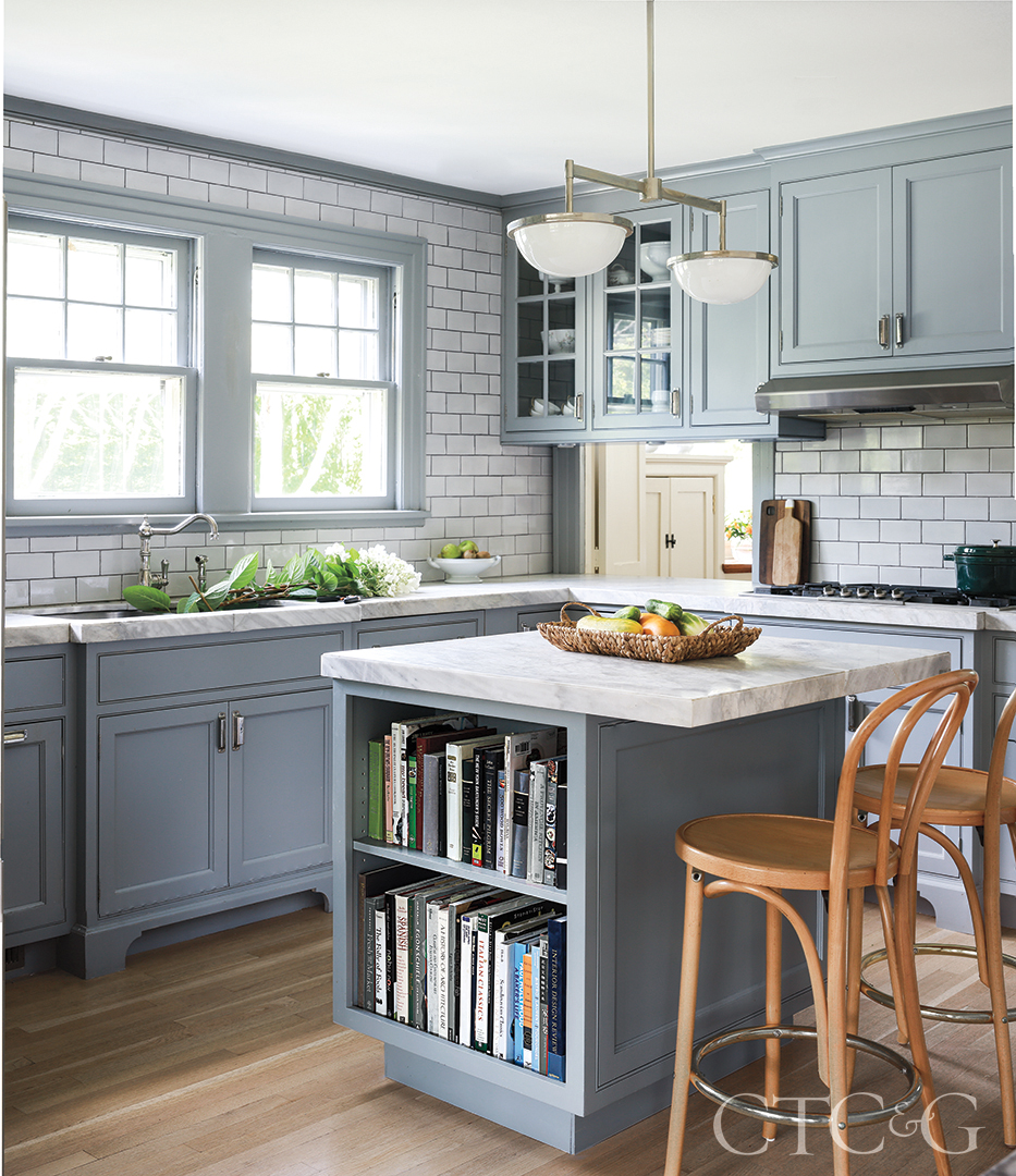 Baby Blue Kitchen Cabinets Design