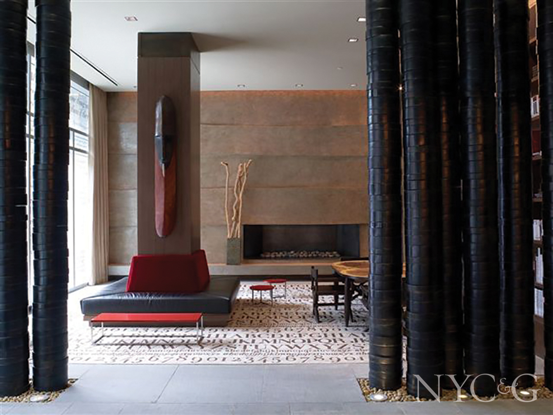 Skylit Lobby In The Caledonia