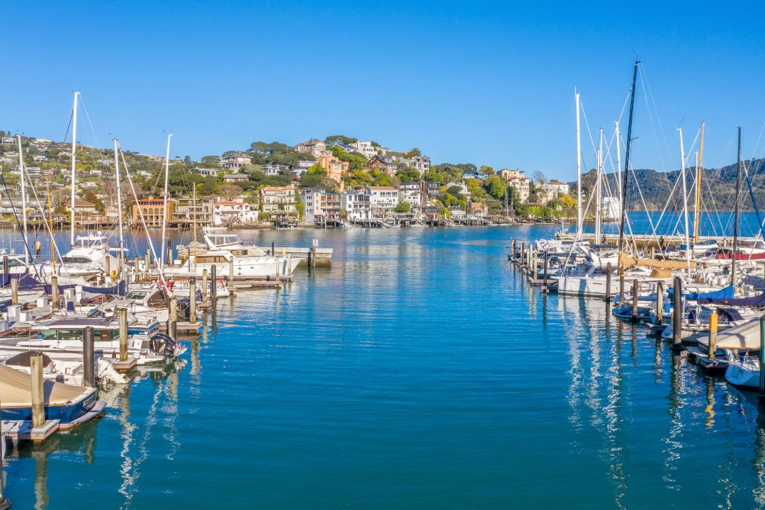Belvedere San Francisco Bay Waterfront Home Boatyard