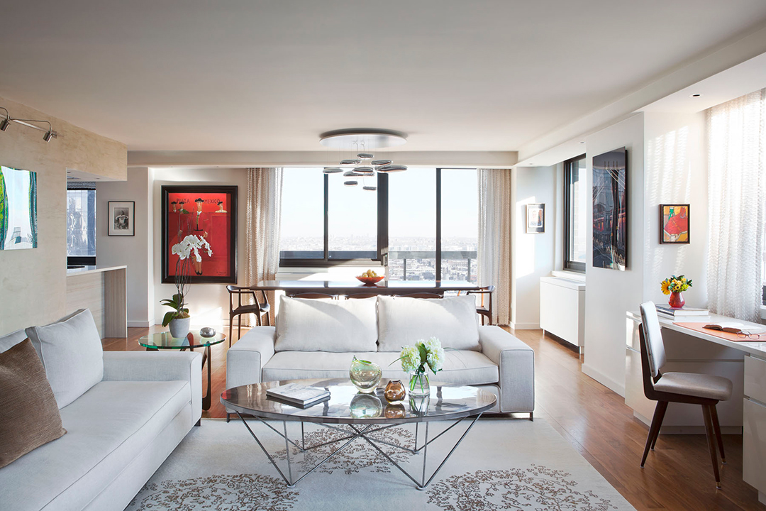 Chef Eric Ripert Puts A Tasty Upper East Side Condo On The Market Living Room F
