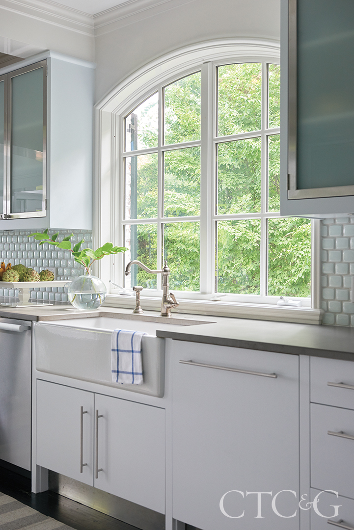 Aegean Teal Blue Kitchen