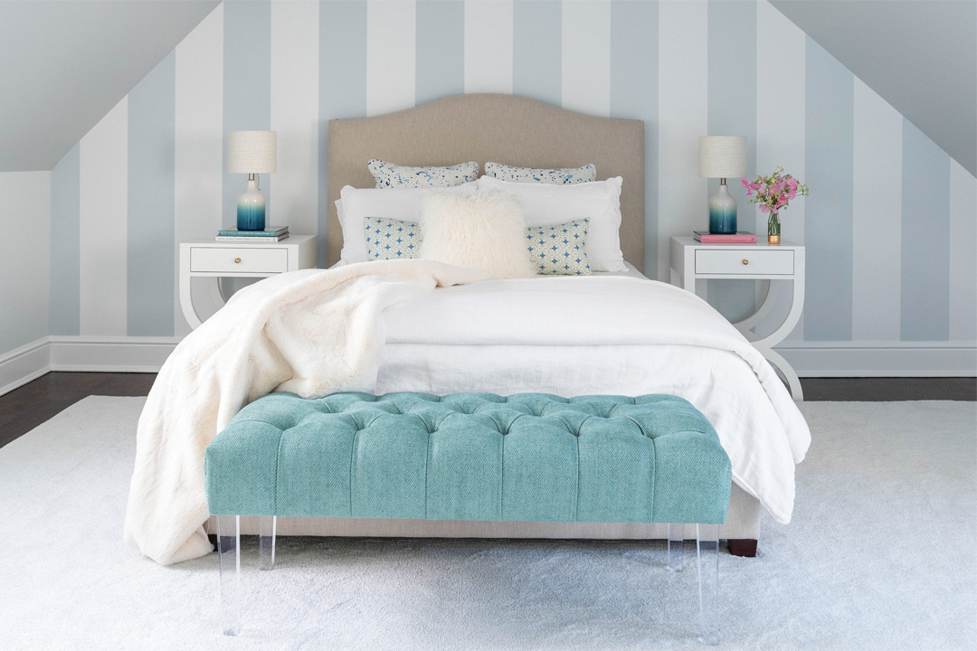 A Stylish And Colorful Darien Home