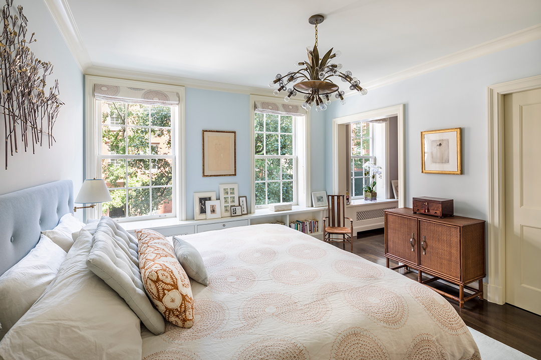 Greenwich Village Townhouse Master Bedroom
