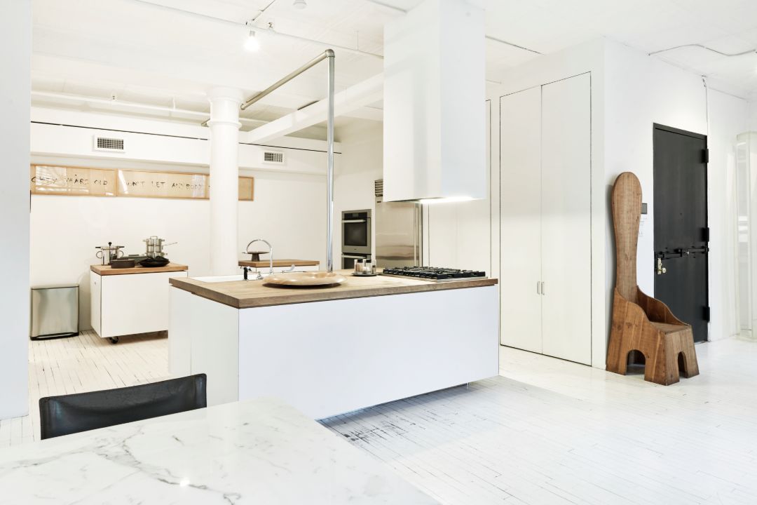 Wooster Street Soho Corner Loft Kitchen
