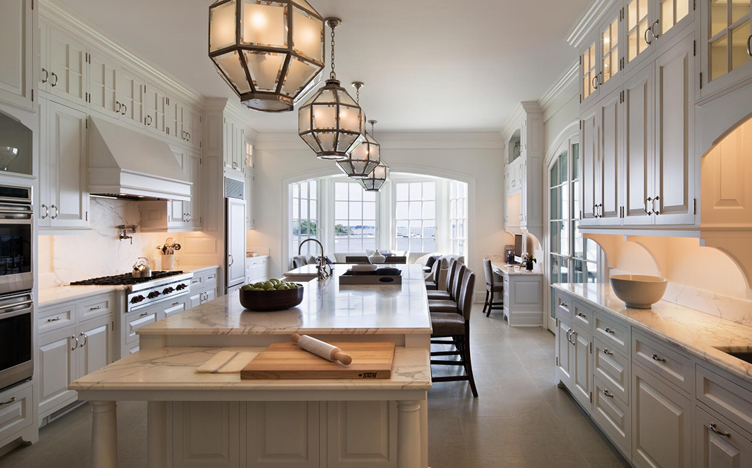 Financiers Waterfront Greenwich Mansion Hits The Market Asking 55m Kitchen