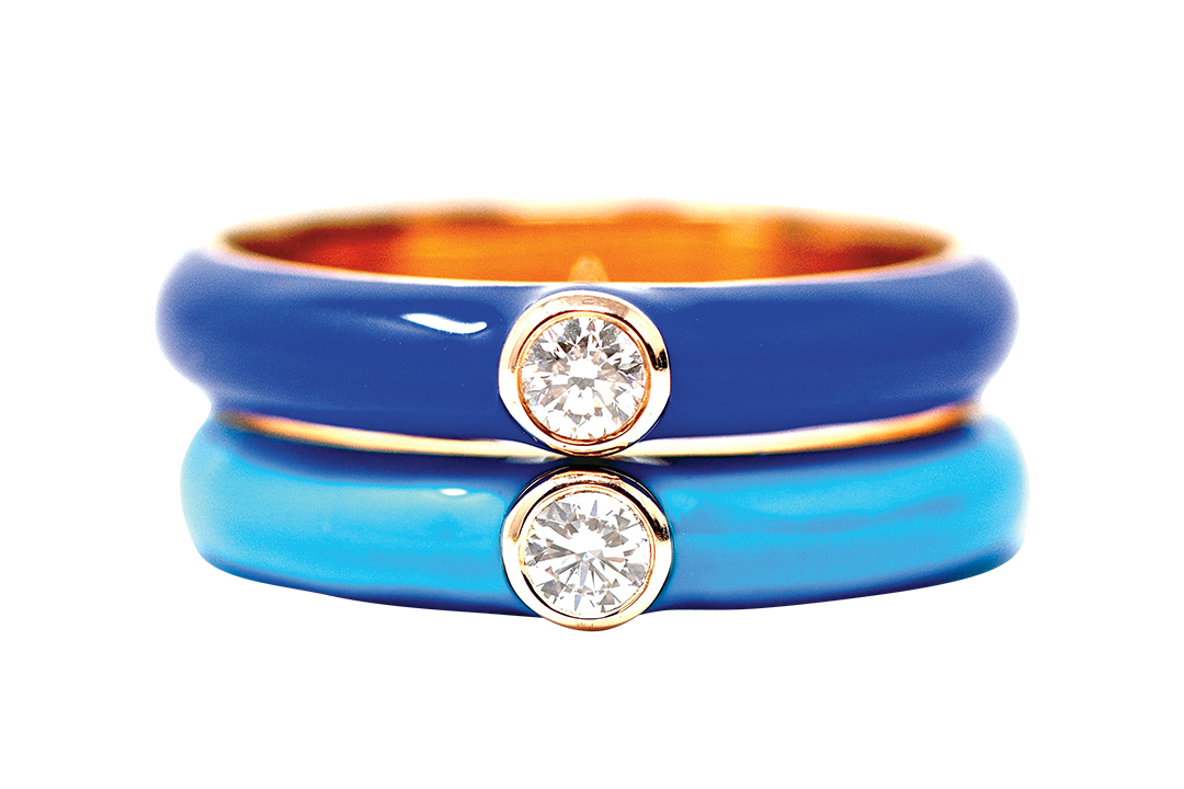 Colored Diamond Rings