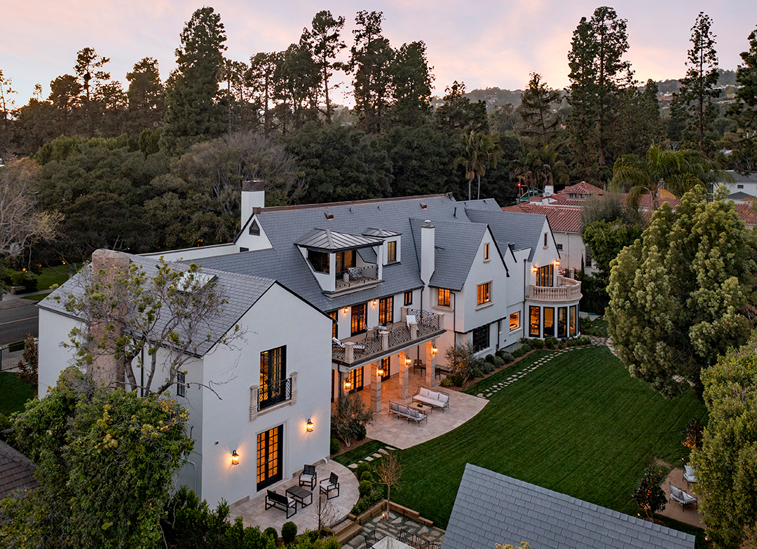 Palatial Beverly Hills Flats Home Once Owned By Edward G Robinson Asks 22m Aerial