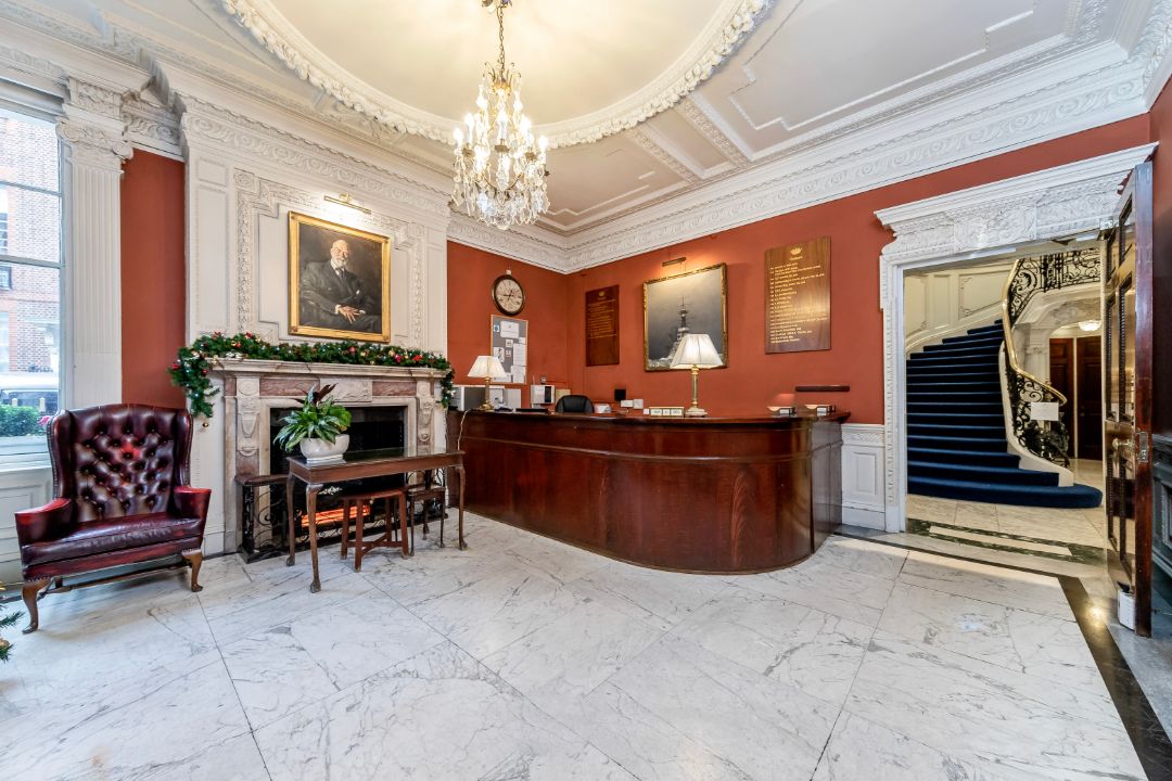 Mayfair Naval Club London Mansion Lobby