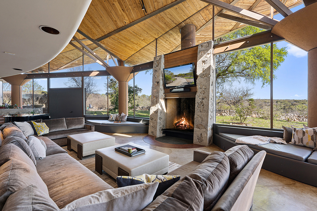 Groovy Architectural Masterpiece With Music Allure Outside Of Austin Lists For 17 5m Living