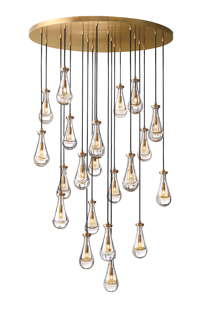 vintage brass lighting fixture