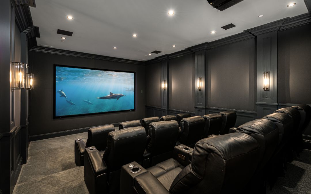 Chris Albrecht Starz Pacific Palisades Home Theater