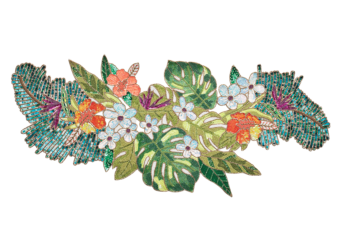 Kim Seyberts Jungle Inspired Table Runner