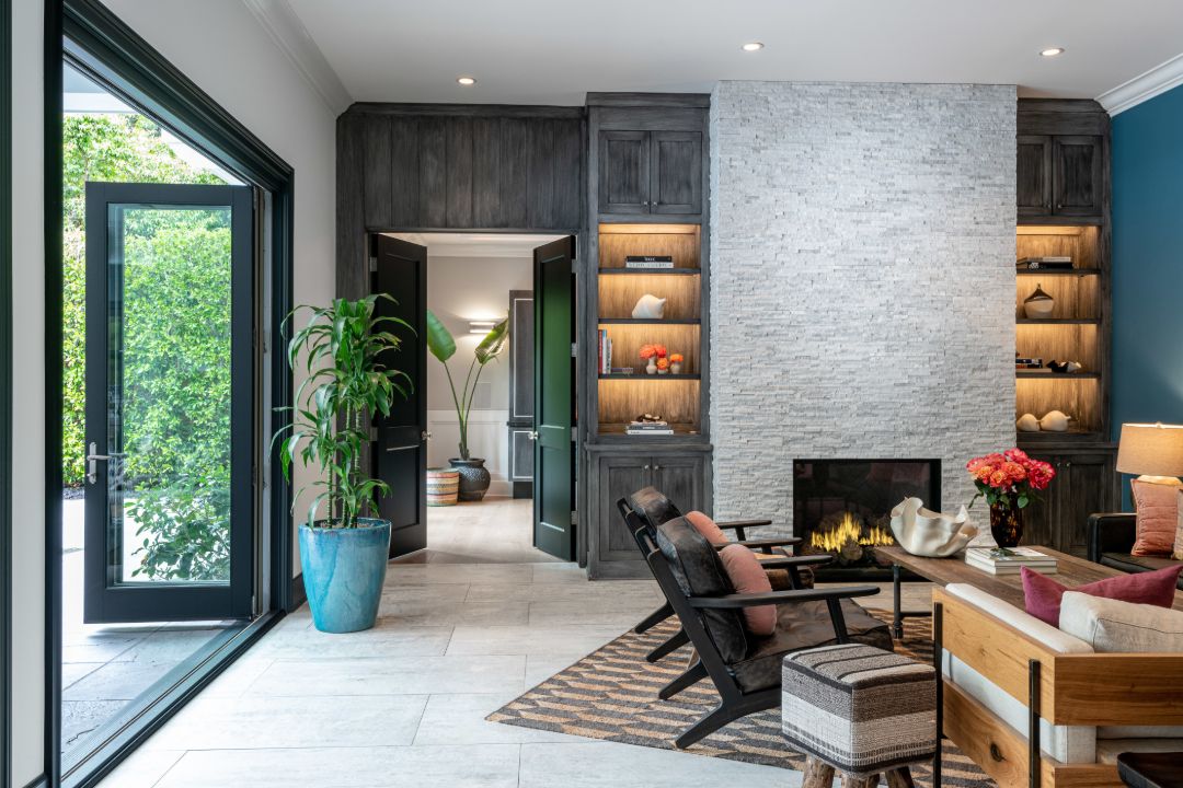 True Religion Cofounder Royal Oaks Encino Traditional Home Built-ins