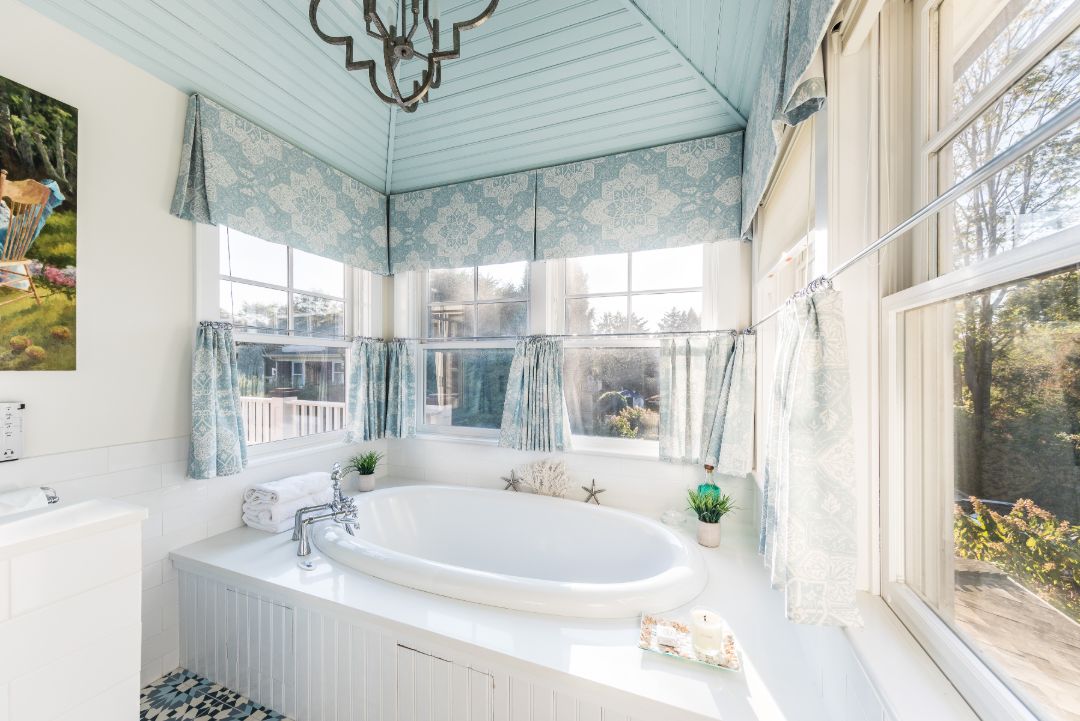 Southampton Historic District Traditional Home Master Bath