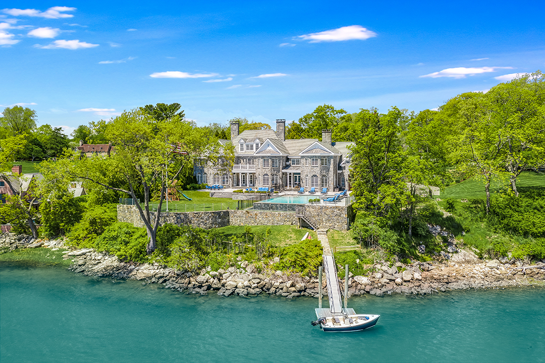 Step Inside An Ultra Stylish Waterfront Mansion Seeking 9m In Norwalk House With Boat