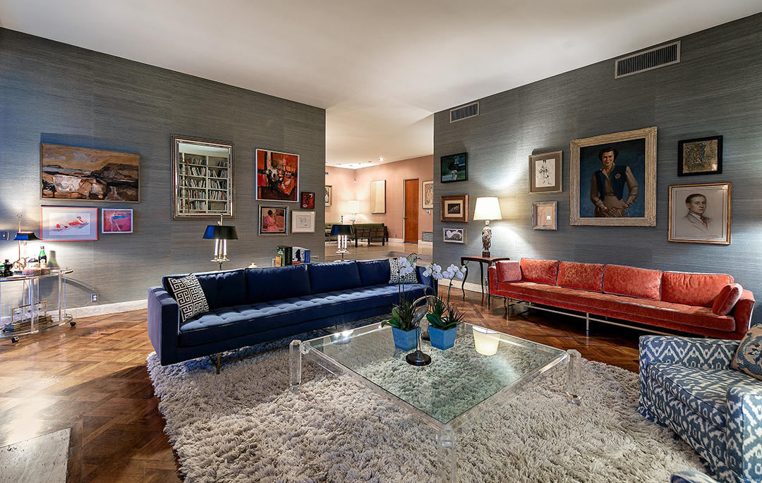 Mid Century Pasadena Home For Sale Family Room