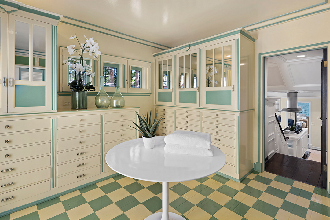 Bette Davis Laguna Beach Home Dining Space