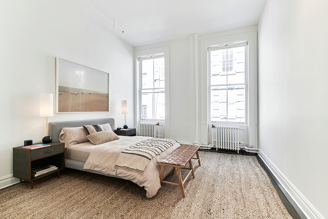 Tour A Bright And Chic Soho Loft Newly Listed For 7m Secondary Bedroom