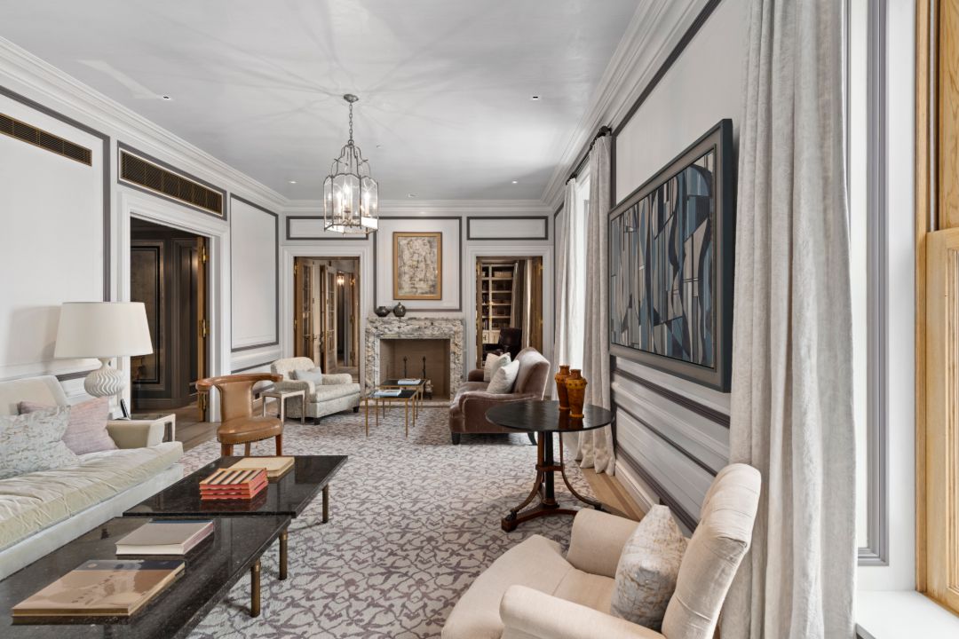 Plaza Hotel Astor Suite Living Room II