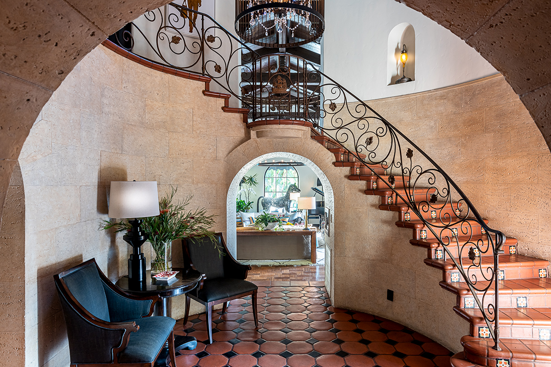 Modern Family Star Parts Ways With Enchanting Spanish Style Home Foyer