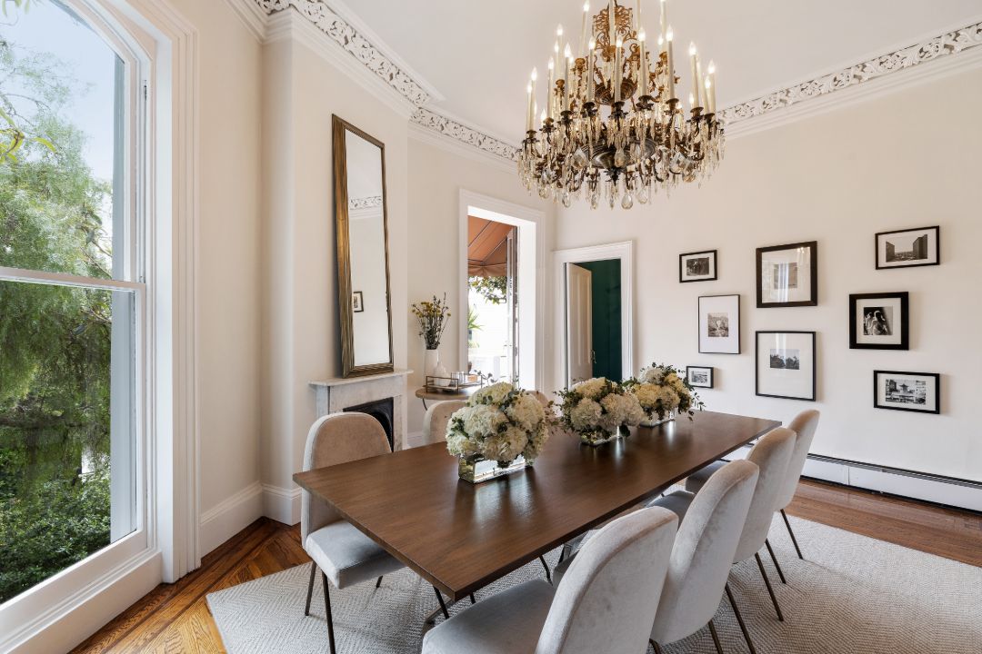 San Francisco Feusier Octagon House Dining Room