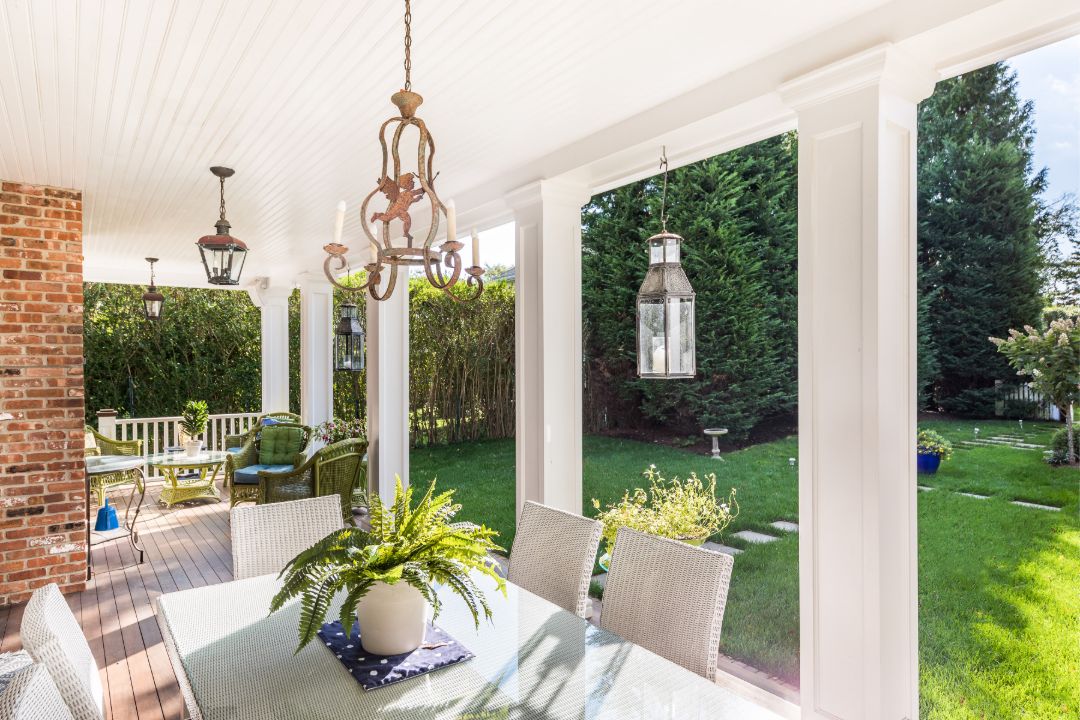 Southampton Historic District Traditional Home Patio