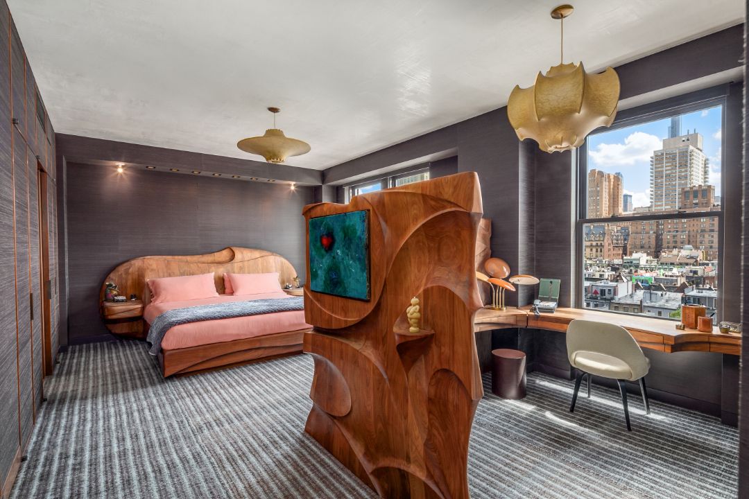 44 West 77th Street Upper West Side Apartment Master Bedroom Partition