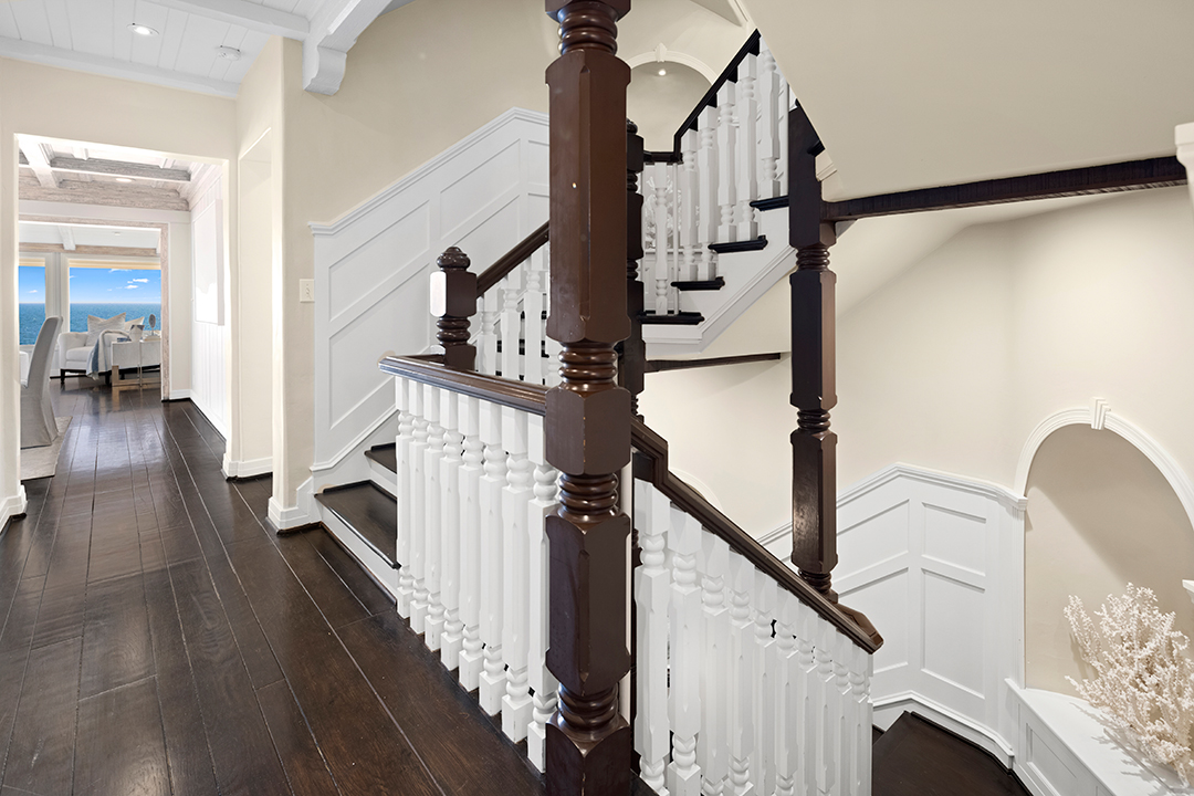 Bette Davis Laguna Beach Home Staircase