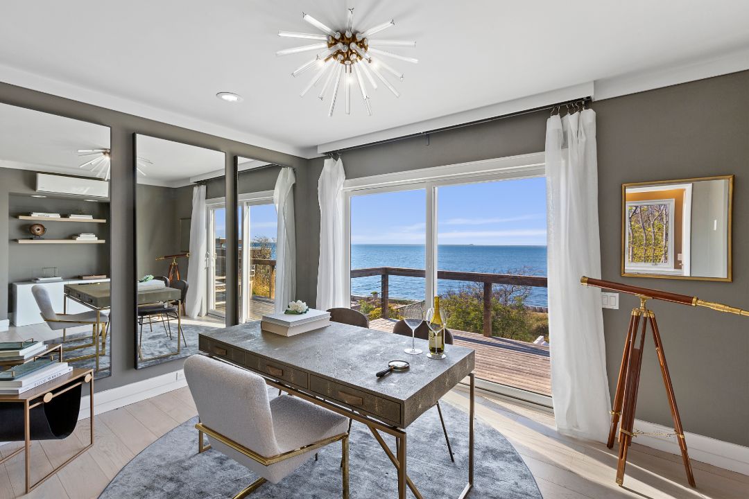 Composer Jerry Herman Fire Island Pines Beach House Home Office