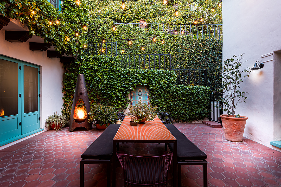 Modern Family Star Parts Ways With Enchanting Spanish Style Home Courtyard