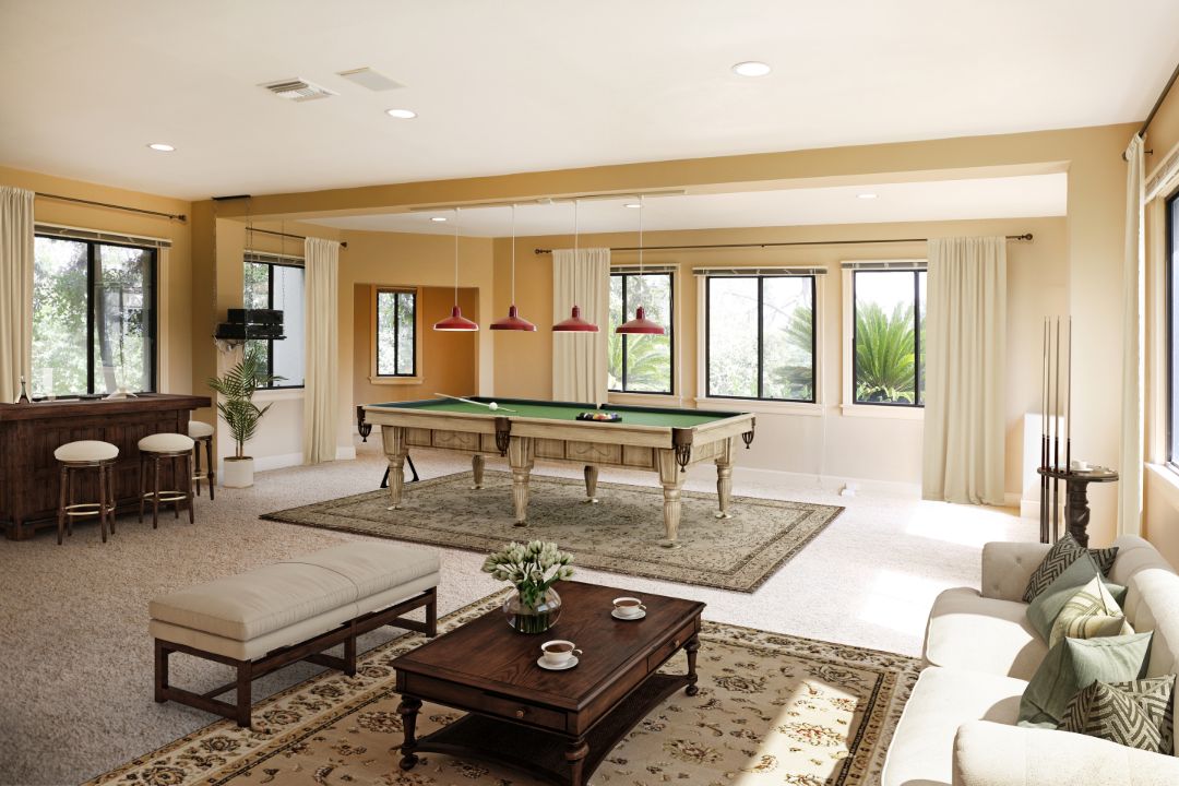 Phil Spector Sells Pyrenees Castle Billiard Room