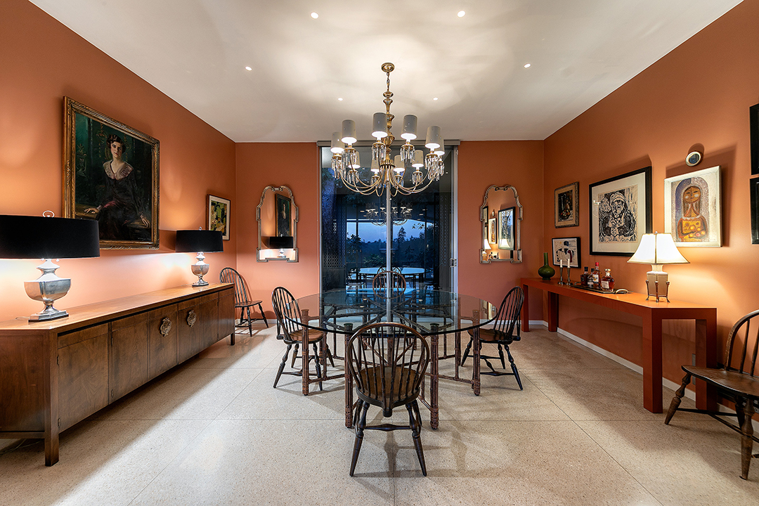 Mid Century Pasadena Home For Sale Dining Room
