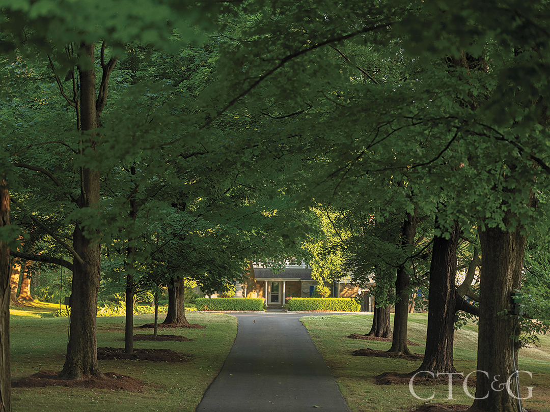 Alice Delamars Weston Estate Entrance