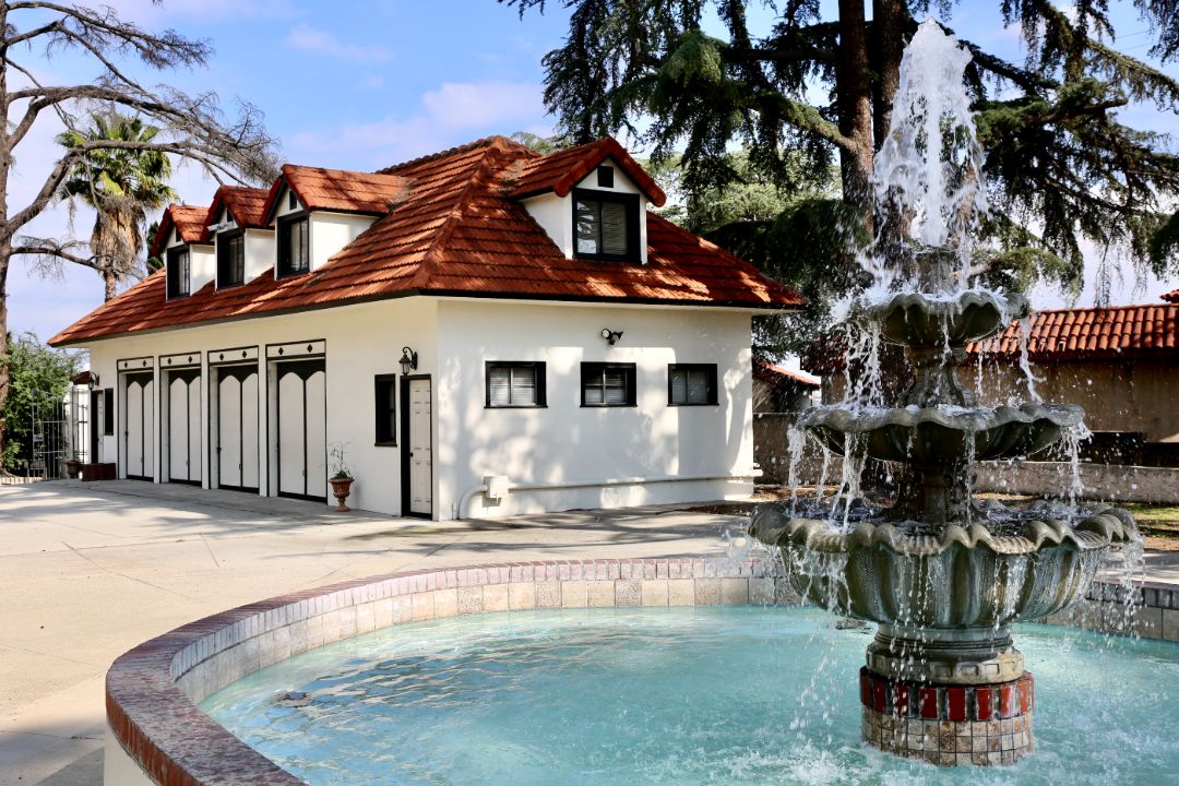 Phil Spector Sells Pyrenees Castle Motor Court Fountain
