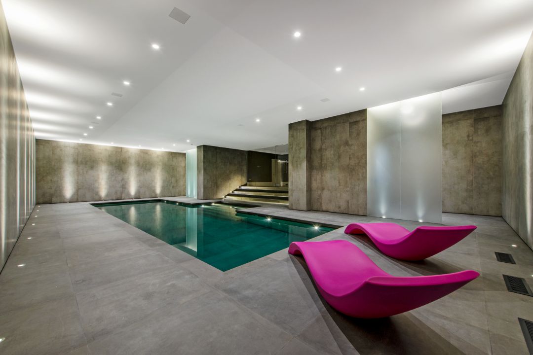 Former Mi6 Spy Base Turned London Mansion Indoor Pool