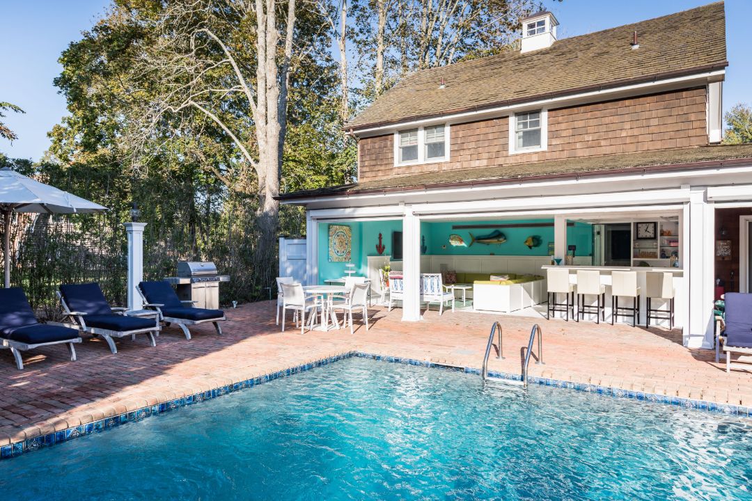 Southampton Historic District Traditional Home Pool