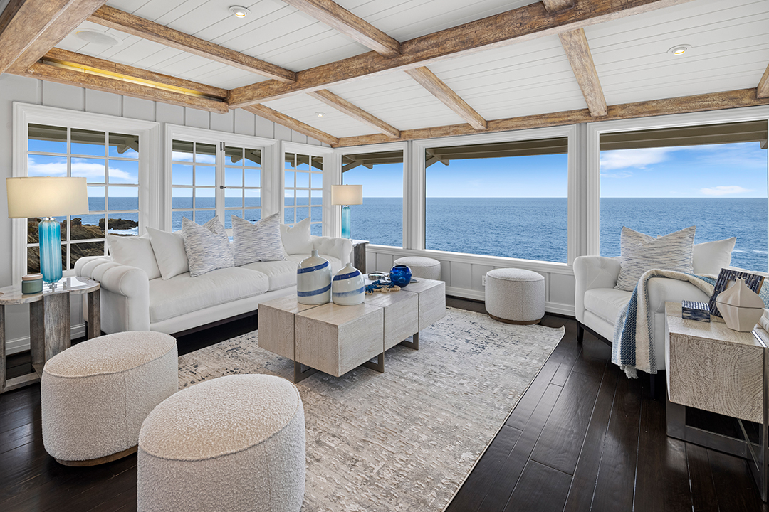 Bette Davis Laguna Beach Home Living Room