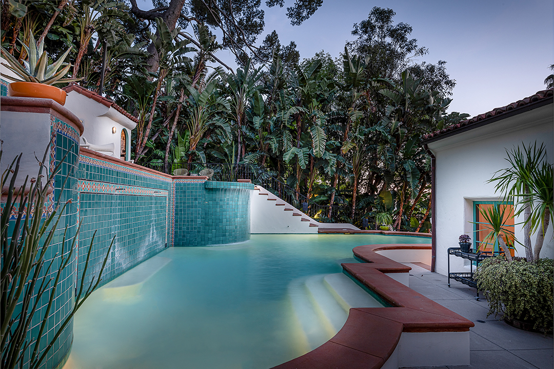 Modern Family Star Parts Ways With Enchanting Spanish Style Homepool