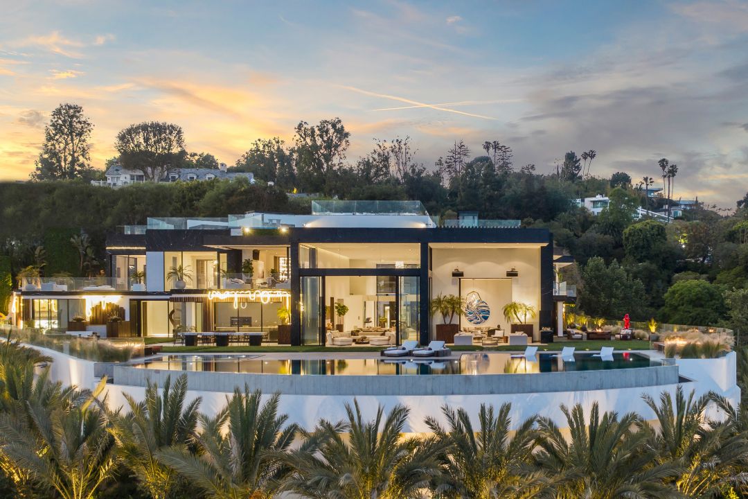 Bel Air Most Expensive Home With Nft Gallery Rear