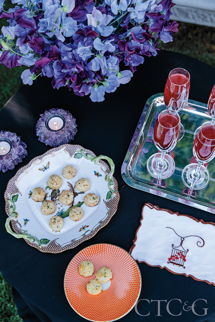 Table Setting With Appetizers