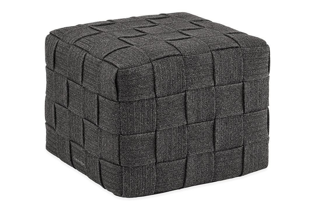Room Board Gray Ottoman