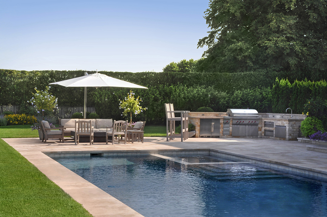 Harmonia Creates A Garden Sanctuary In Water Mill Pool