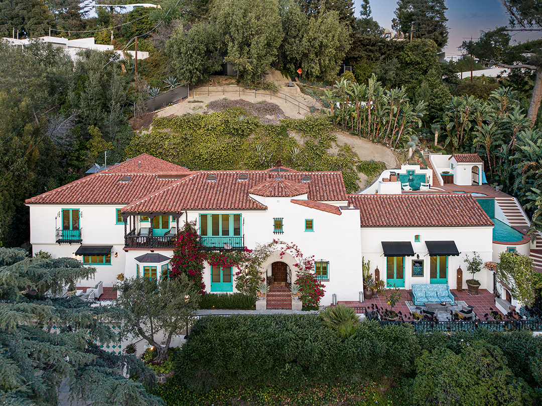 Modern Family Star Parts Ways With Enchanting Spanish Style Home Exterior B