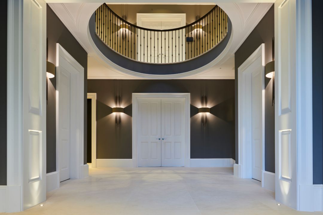 Former Mi6 Spy Base Turned London Mansion Foyer