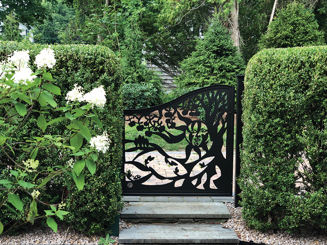 Apple Tree Garden Gate