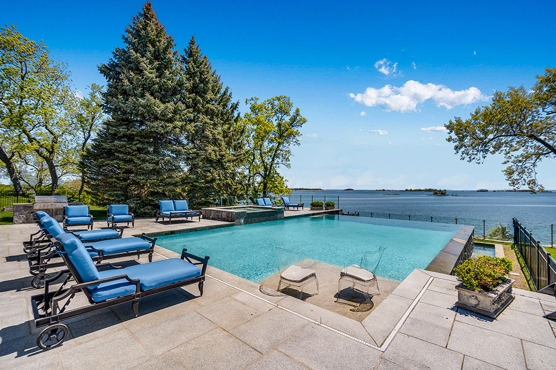 Step Inside An Ultra Stylish Waterfront Mansion Seeking 9m In Norwalk Pool