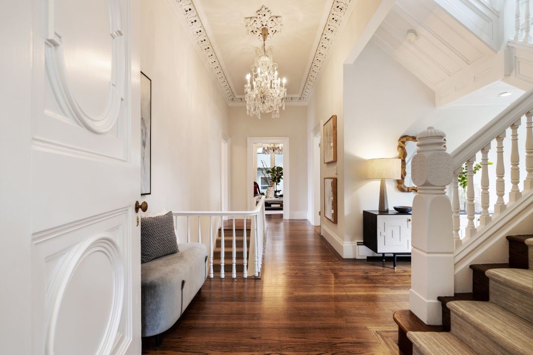 San Francisco Feusier Octagon House Foyer