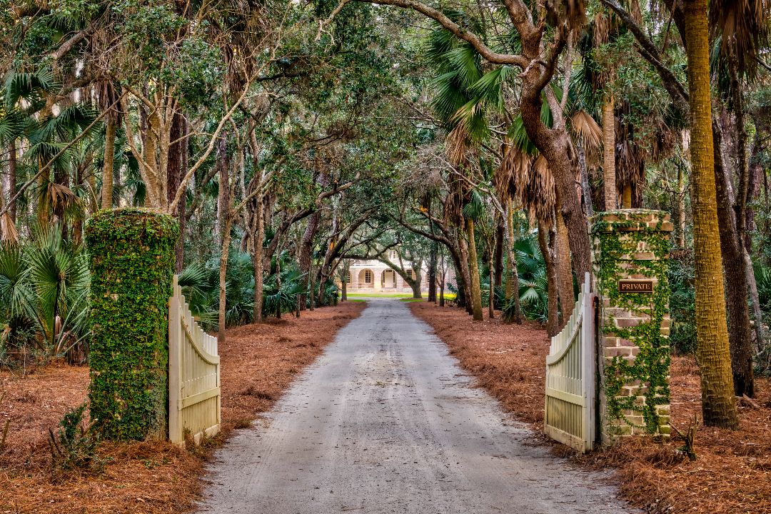 Kiawah Island Plantation Estate Gate