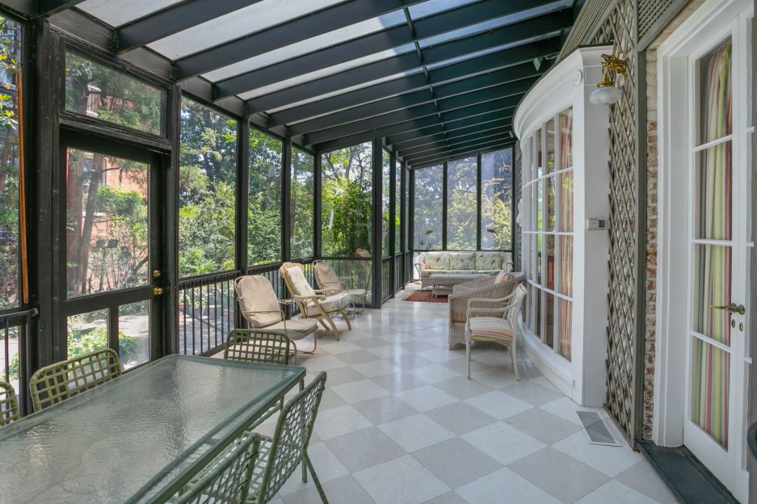 Historic Georgetown Federalist Temporary Home To Jackie Kennedy Solarium